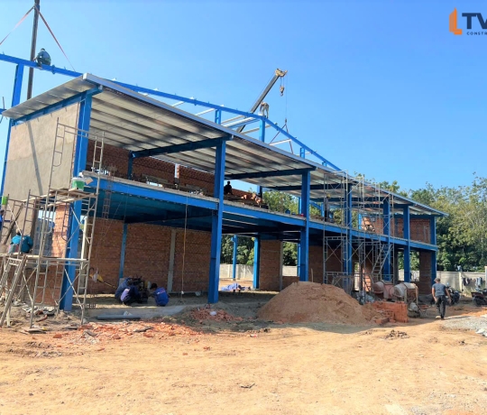 CẬP NHẬT TIẾN ĐỘ DỰ ÁN NHÀ VĂN PHÒNG TIỀN CHẾ & NHÀ XƯỞNG ĐỨC KIM TINH
