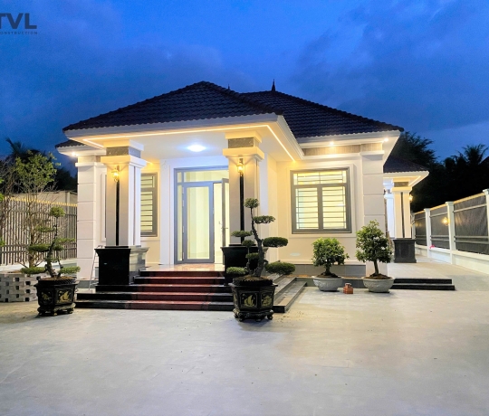CẬP NHẬT TIẾN ĐỘ DỰ ÁN BIỆT THỰ SÂN VƯỜN - TIỀN GIANG