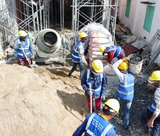 TVL CONSTRUCTION | CẬP NHẬT TIẾN ĐỘ DỰ ÁN NHÀ Ở TƯ NHÂN 4 TẦNG