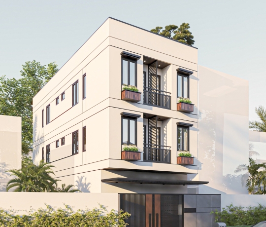 TVL CONSTRUCTION | HOÀN THÀNH THIẾT KẾ NHÀ CHO THUÊ 