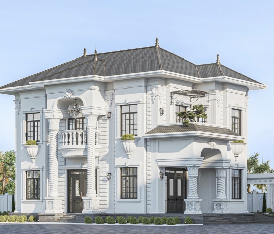 BIỆT THỰ TÂN CỔ ĐIỂN
